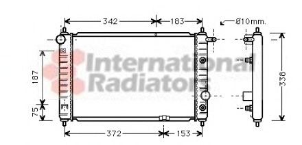 Radiator racire motor