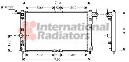 Radiator racire motor