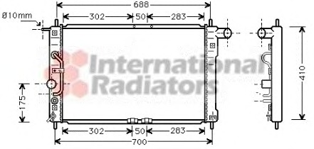 Radiator racire motor