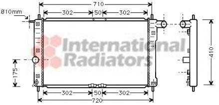 Radiator racire motor