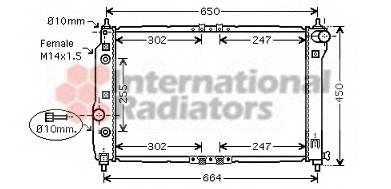 Radiator racire motor