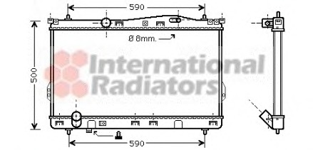 Radiator racire motor