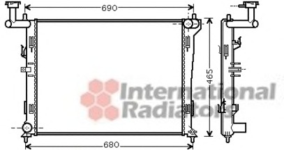 Radiator racire motor