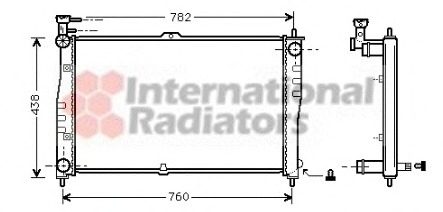 Radiator racire motor