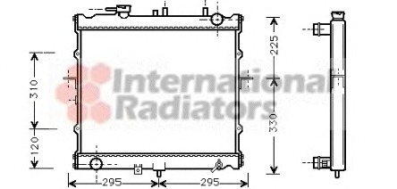 Radiator racire motor