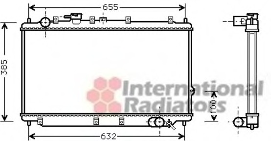 Radiator racire motor