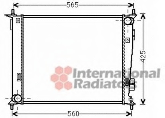 Radiator racire motor