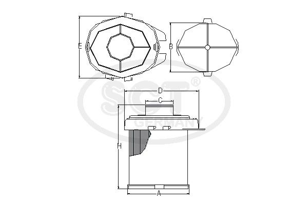 Filtru aer