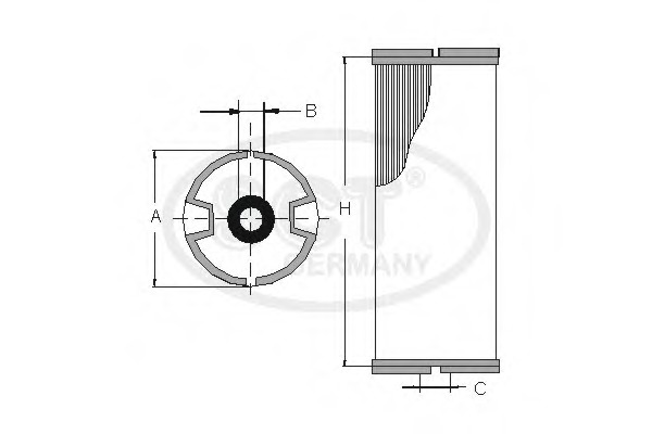 Filtru combustibil