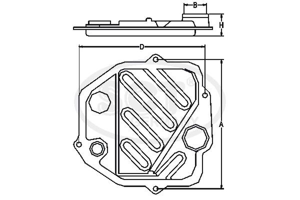 Set filtre hidraulice cutie e viteze automata