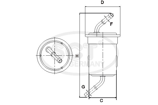 Filtru combustibil