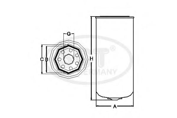 Filtru combustibil