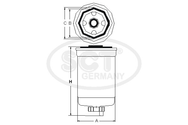 Filtru combustibil