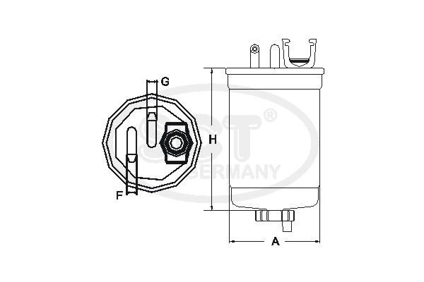 Filtru combustibil