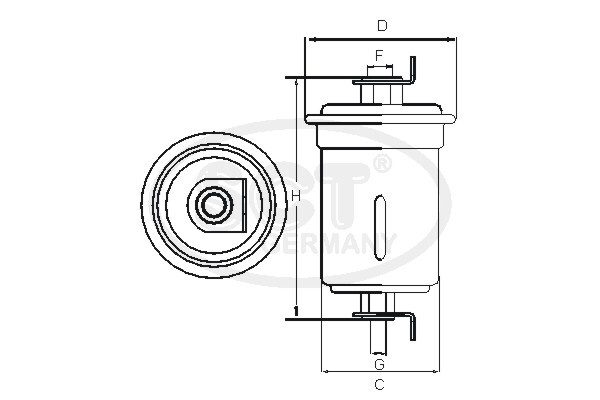 Filtru combustibil