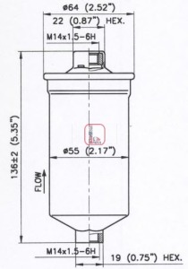 Filtru combustibil