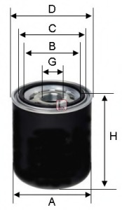 Element filtrant uscator aer compresor