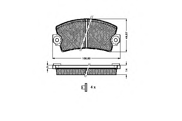 Placute frana