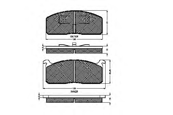 Placute frana