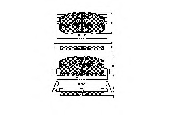 Placute frana