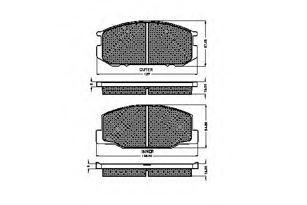 Placute frana