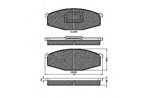 Placute frana