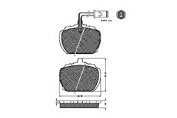 Placute frana