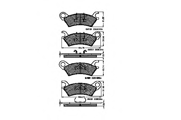 Placute frana