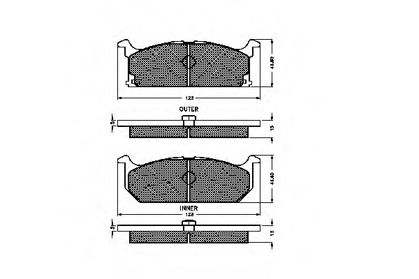 Placute frana