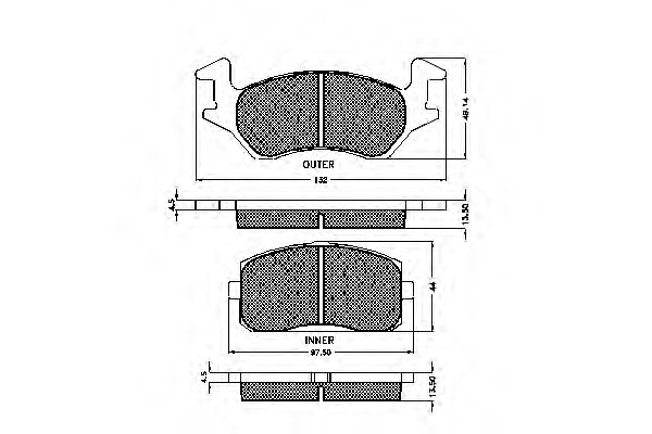 Placute frana