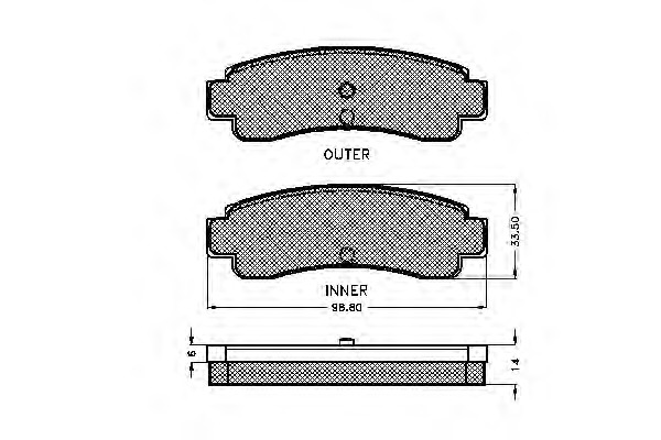 Placute frana