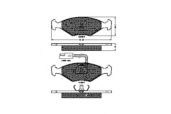 Placute frana