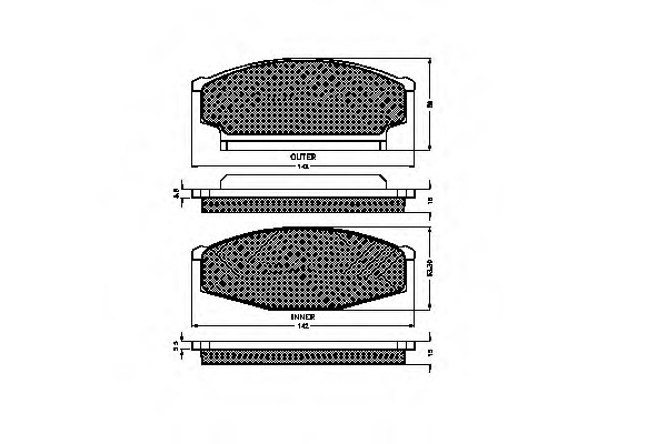 Placute frana