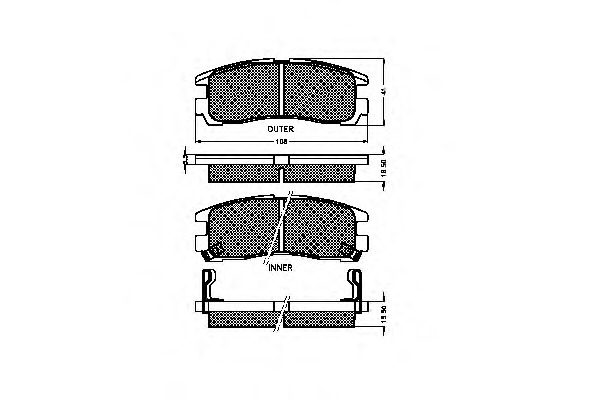 Placute frana