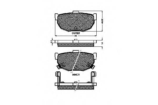 Placute frana