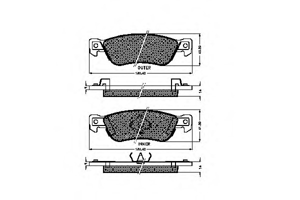 Placute frana