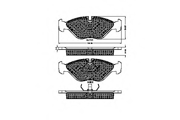 Placute frana