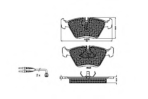 Placute frana