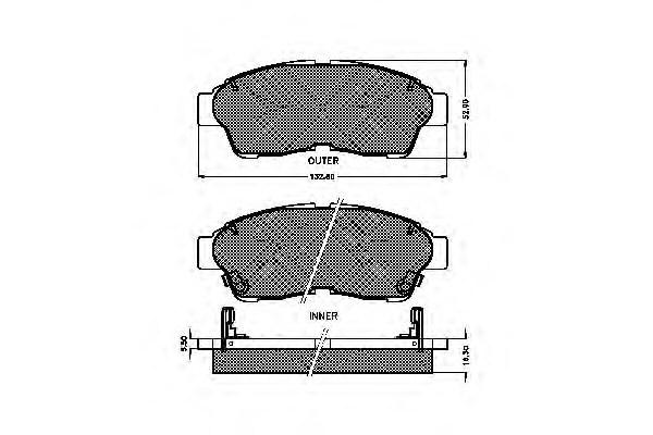 Placute frana