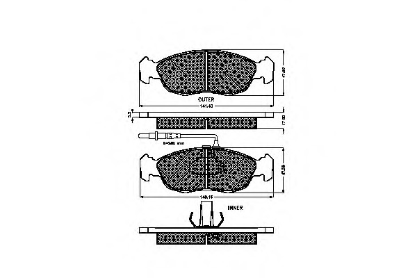 Placute frana