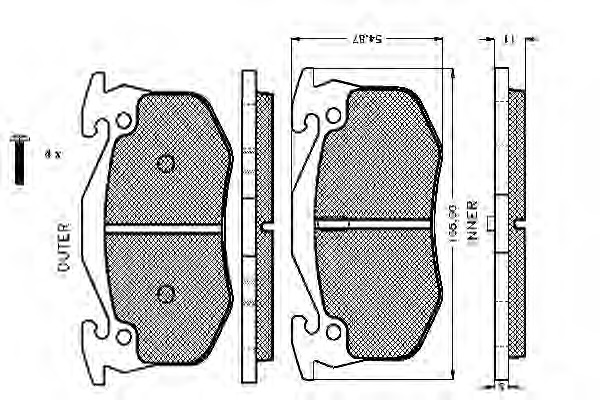 Placute frana