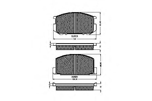 Placute frana