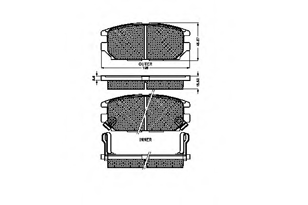 Placute frana