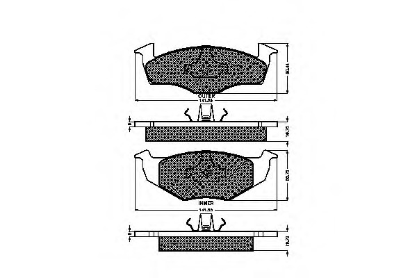 Placute frana