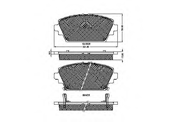 Placute frana