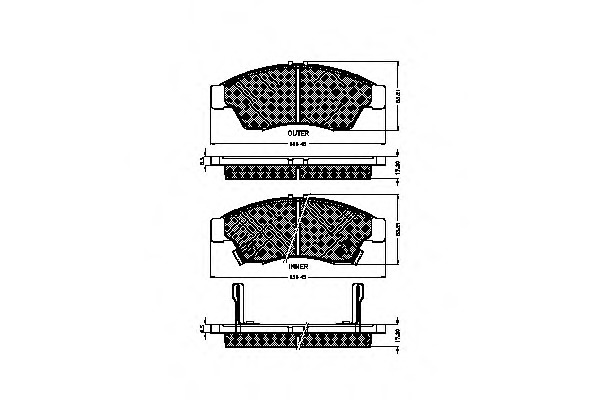 Placute frana