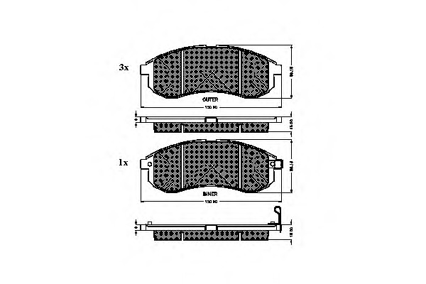 Placute frana