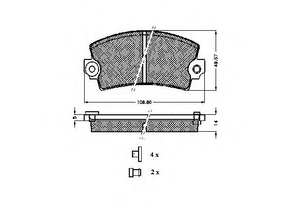 Placute frana