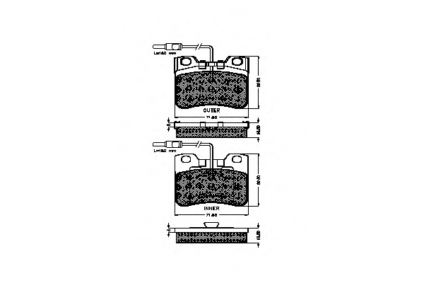 Placute frana