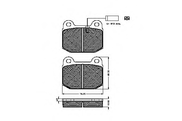 Placute frana